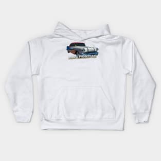 1956 Pontiac Chieftain Catalina Deluxe Coupe Kids Hoodie